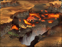 Огонь земли - стихия пещерных саламандр.